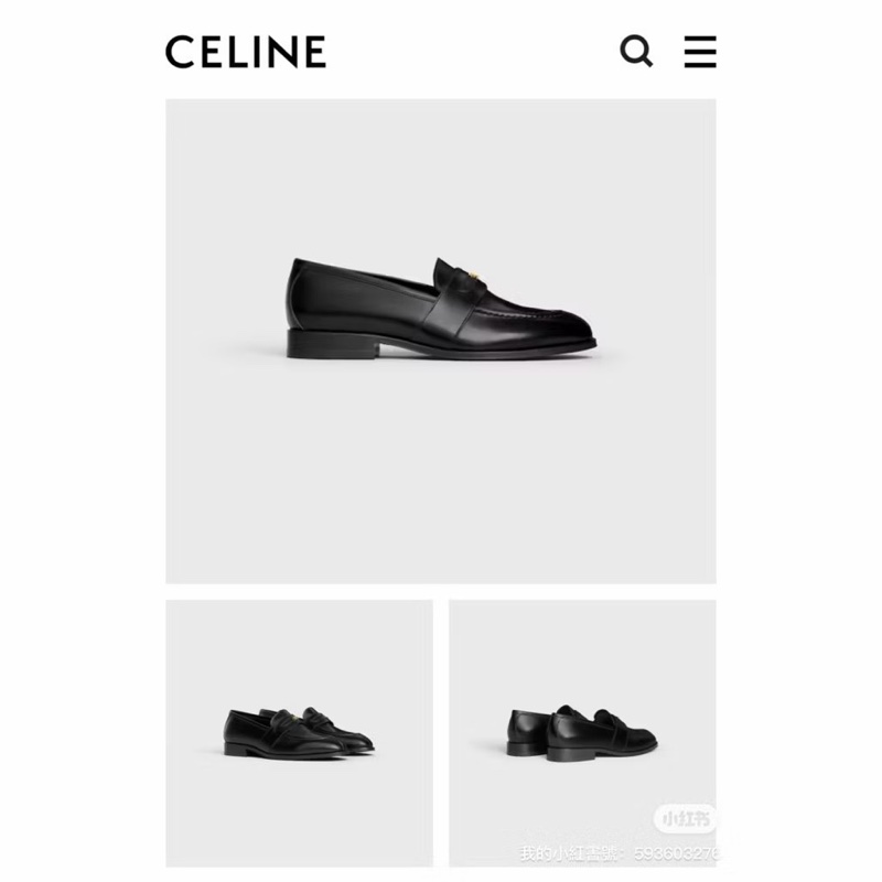 CELINE 樂福鞋-1