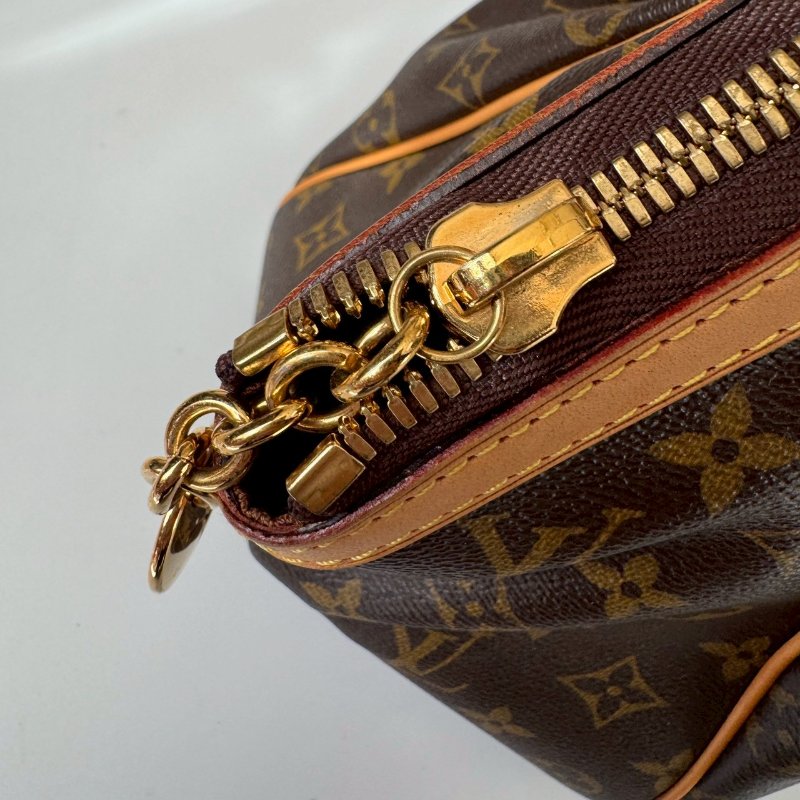 LV 經典老花大水餃 可調整手提包-14