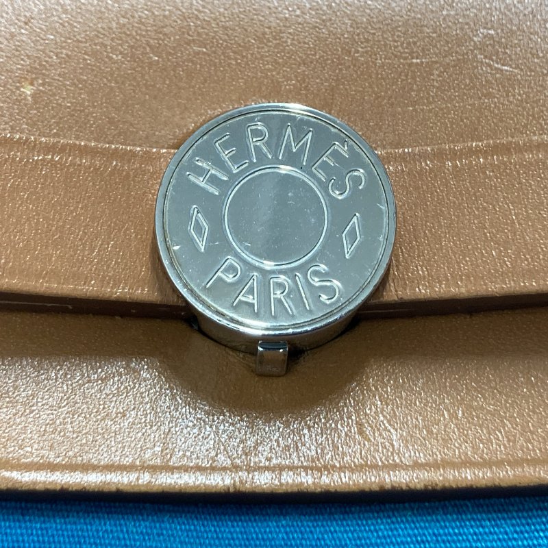 HERMES 愛馬仕 HERBAG31 外縫 ☐R刻 帆布 肩背包 藍綠色-11