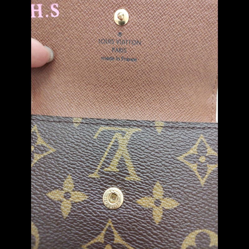 LOUIS VUITTON 雙開翻蓋短夾（二手）-14