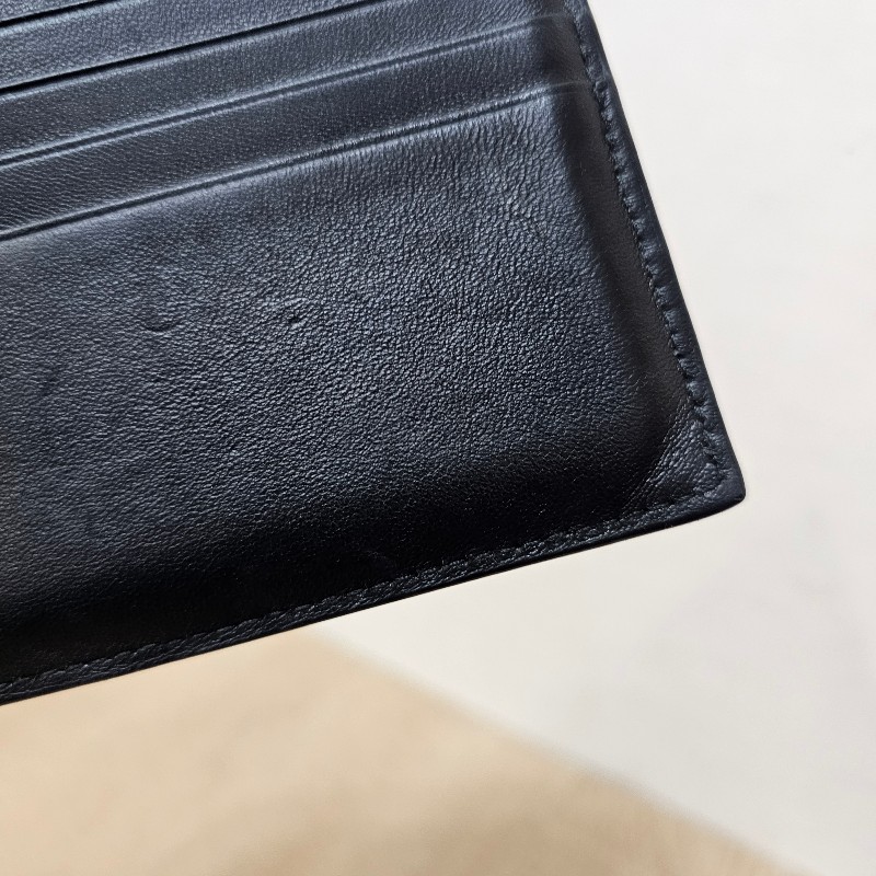 [甜價出🤩] Balenciaga 黑復刻皮BB Monaco短夾-6