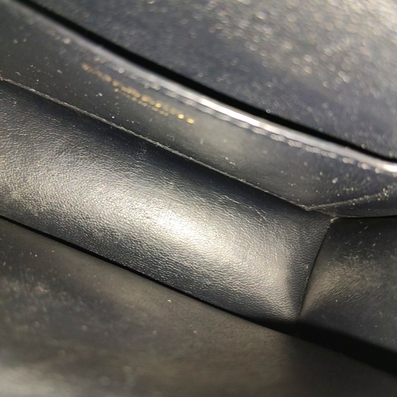 BURBERRYTB迷你黑色牛皮TB單肩包斜挎包金色五金可拆卸肩帶-14