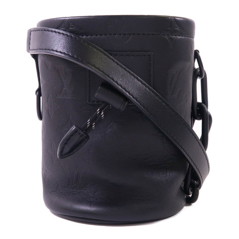LOUIS VUITTON Monogram Shadow Chalk Nano肩背袋