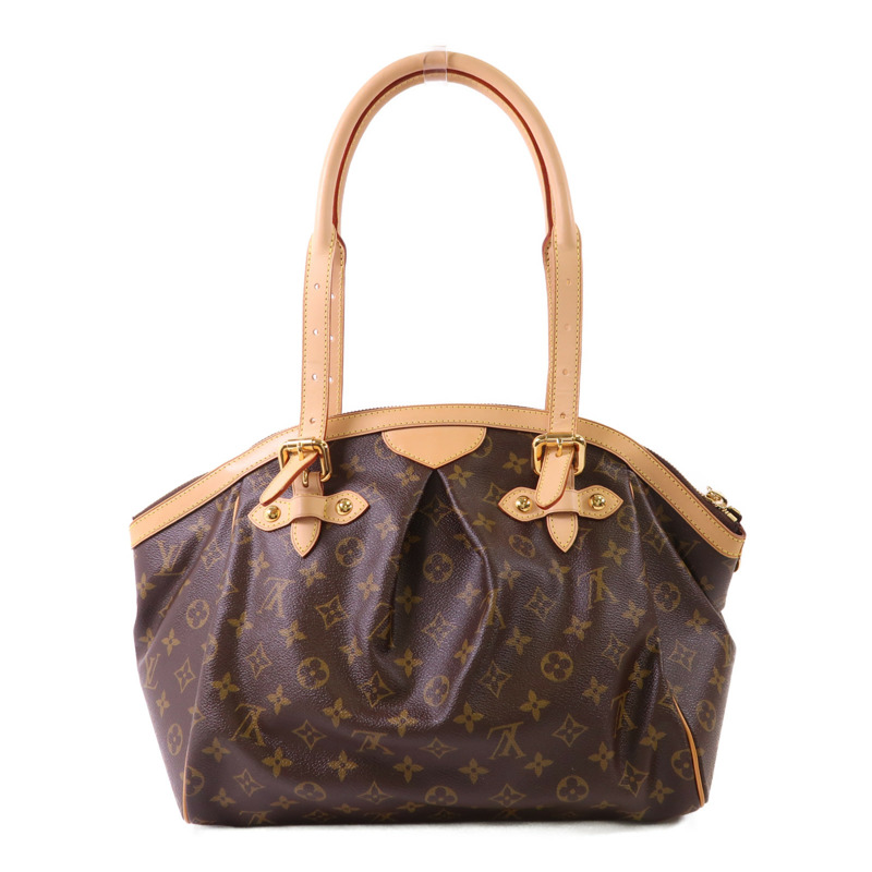 LOUIS VUITTON Monogram Tivoli GM金扣肩背袋-1
