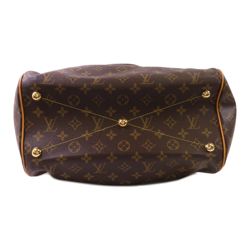 LOUIS VUITTON Monogram Tivoli GM金扣肩背袋-3
