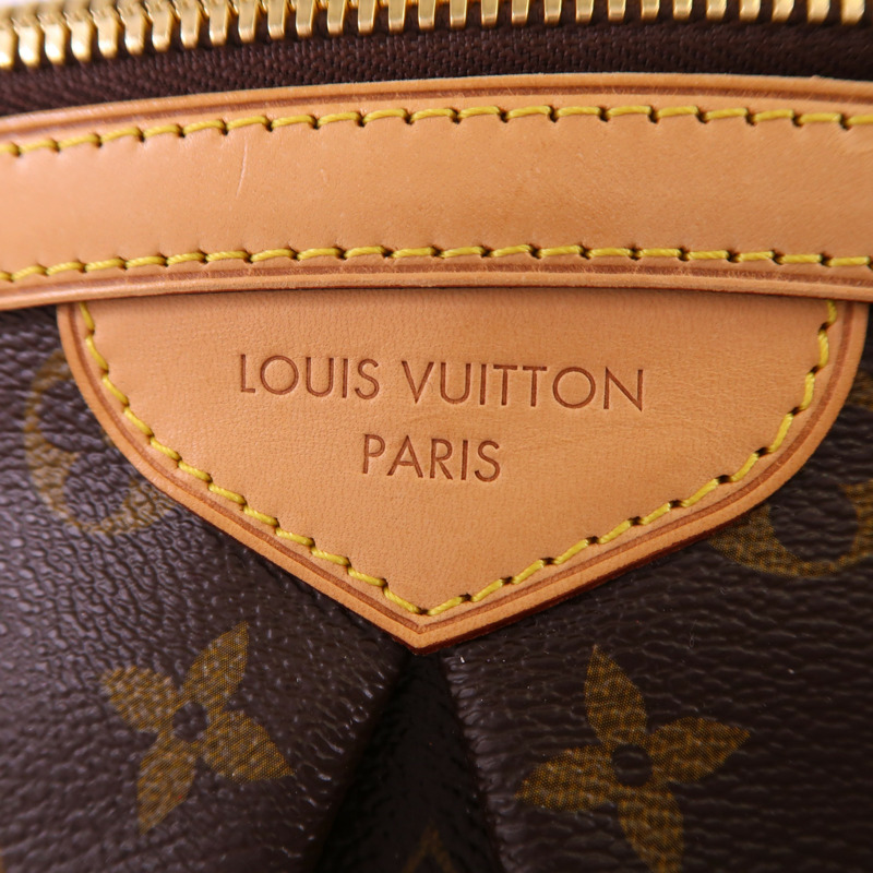 LOUIS VUITTON Monogram Tivoli GM金扣肩背袋-12