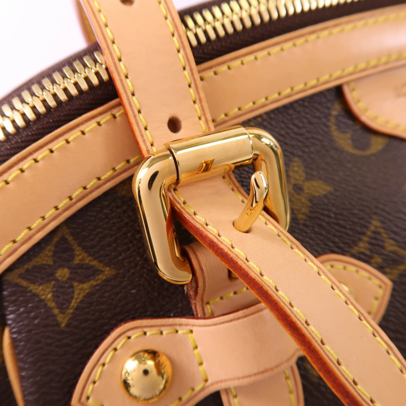 LOUIS VUITTON Monogram Tivoli GM金扣肩背袋-14