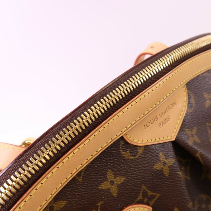 LOUIS VUITTON Monogram Tivoli GM金扣肩背袋-15