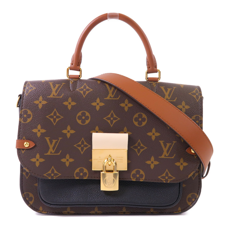 LOUIS VUITTON Monogram Vanguard金扣手挽肩背兩用袋-0