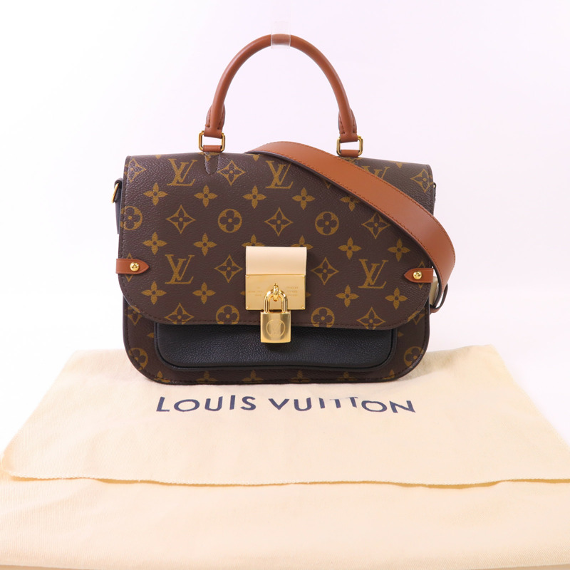 LOUIS VUITTON Monogram Vanguard金扣手挽肩背兩用袋-9