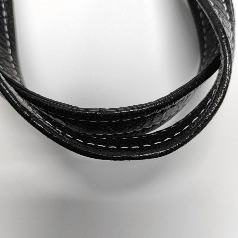 BALENCIAGA Bazar XS黑色羊皮單肩包斜挎包手提包銀色五金可拆卸肩帶-9