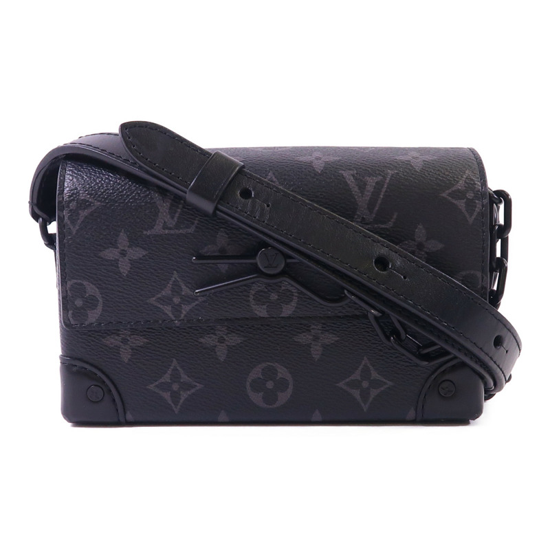 LOUIS VUITTON Monogram Eclipse Steamer Wearable Wallet肩背袋-0