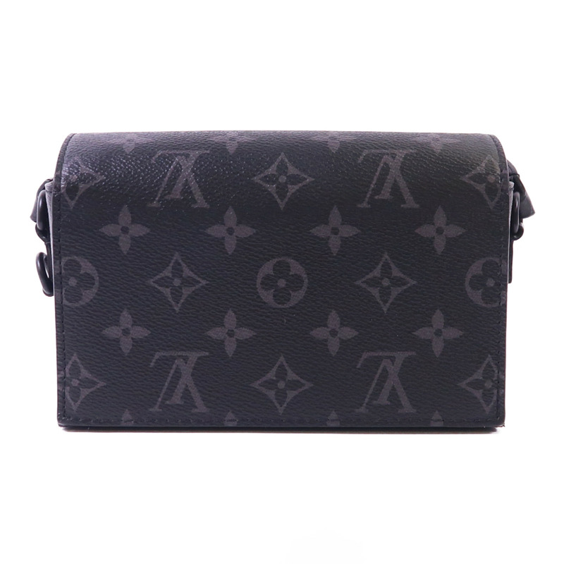 LOUIS VUITTON Monogram Eclipse Steamer Wearable Wallet肩背袋-1