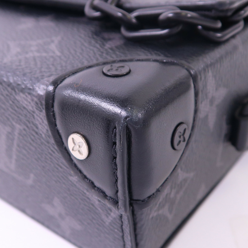 LOUIS VUITTON Monogram Eclipse Steamer Wearable Wallet肩背袋-7