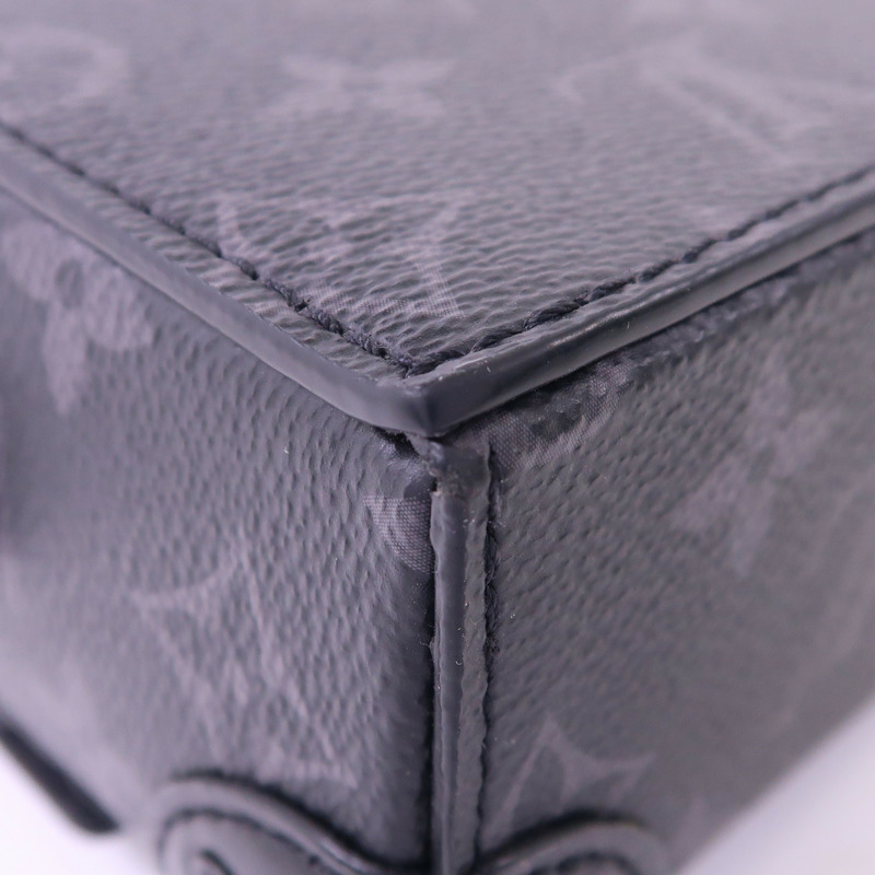 LOUIS VUITTON Monogram Eclipse Steamer Wearable Wallet肩背袋-10