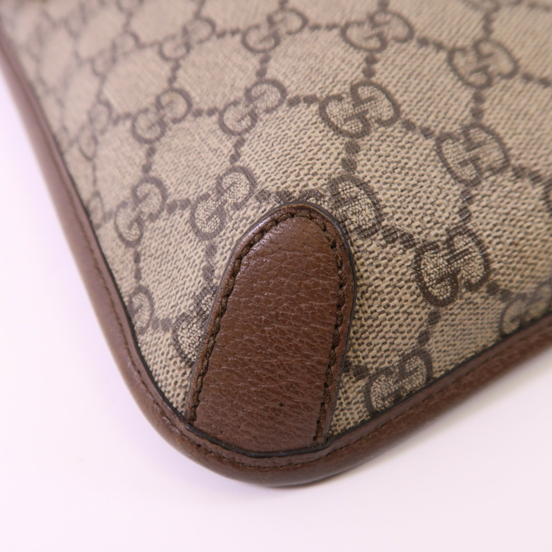 GUCCI 塗層帆布Neo Vintage GG Messenger金扣肩背袋-11