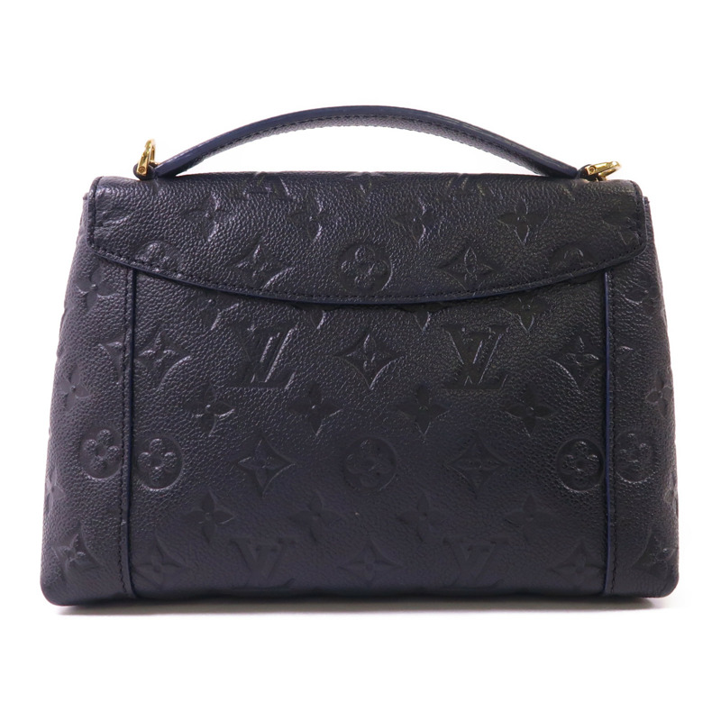 LOUIS VUITTON Monogram Empreinte Blanche BB金扣手挽肩背兩用袋-1