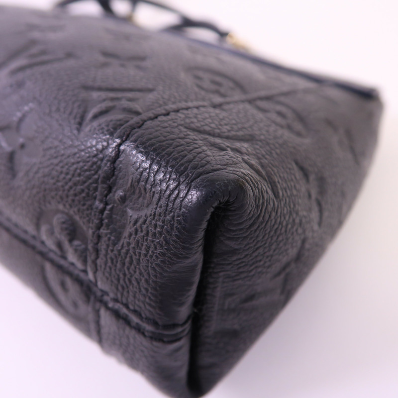 LOUIS VUITTON Monogram Empreinte Blanche BB金扣手挽肩背兩用袋-11