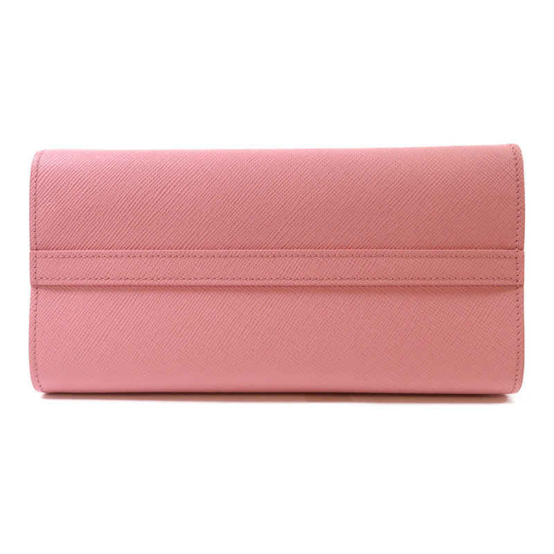 PRADA 牛皮皮革Monochrome金扣手挽肩背兩用袋-3