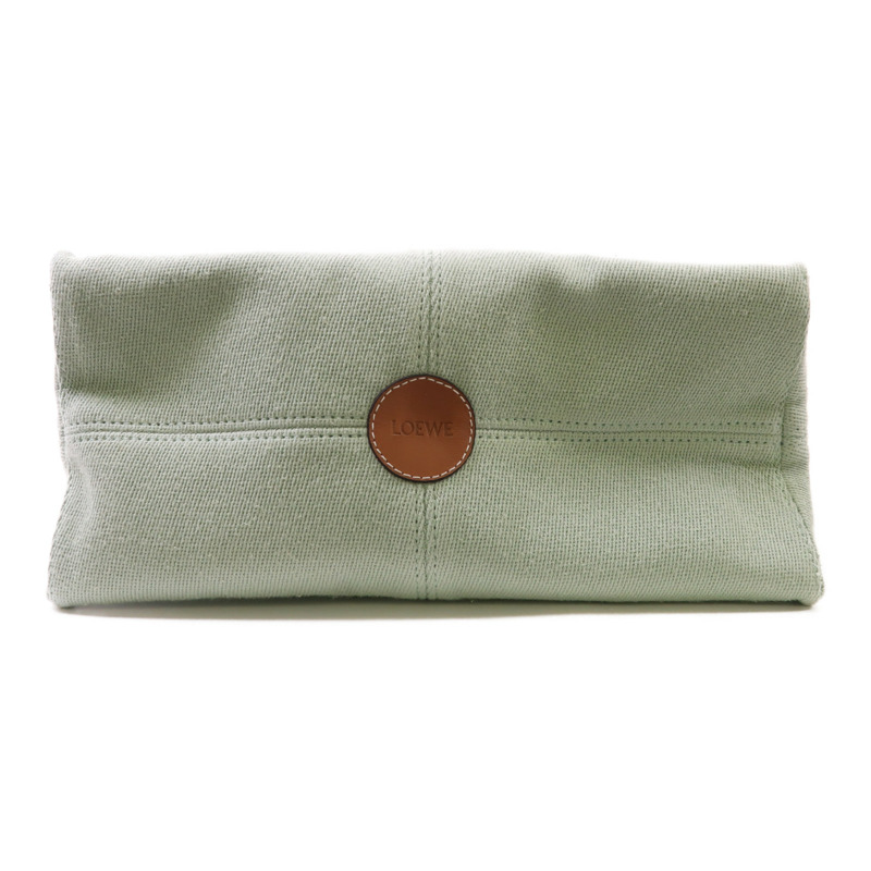 LOEWE 帆布Cushion Tote肩背袋/手挽袋-3