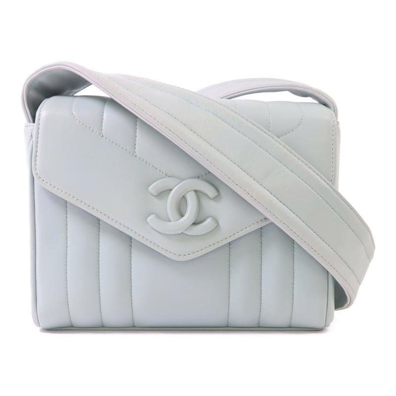 CHANEL 羊皮皮革Shoulder Bag金扣肩背袋-0
