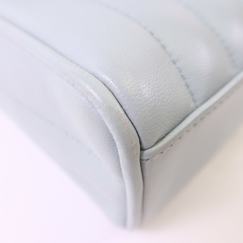 CHANEL 羊皮皮革Shoulder Bag金扣肩背袋-12