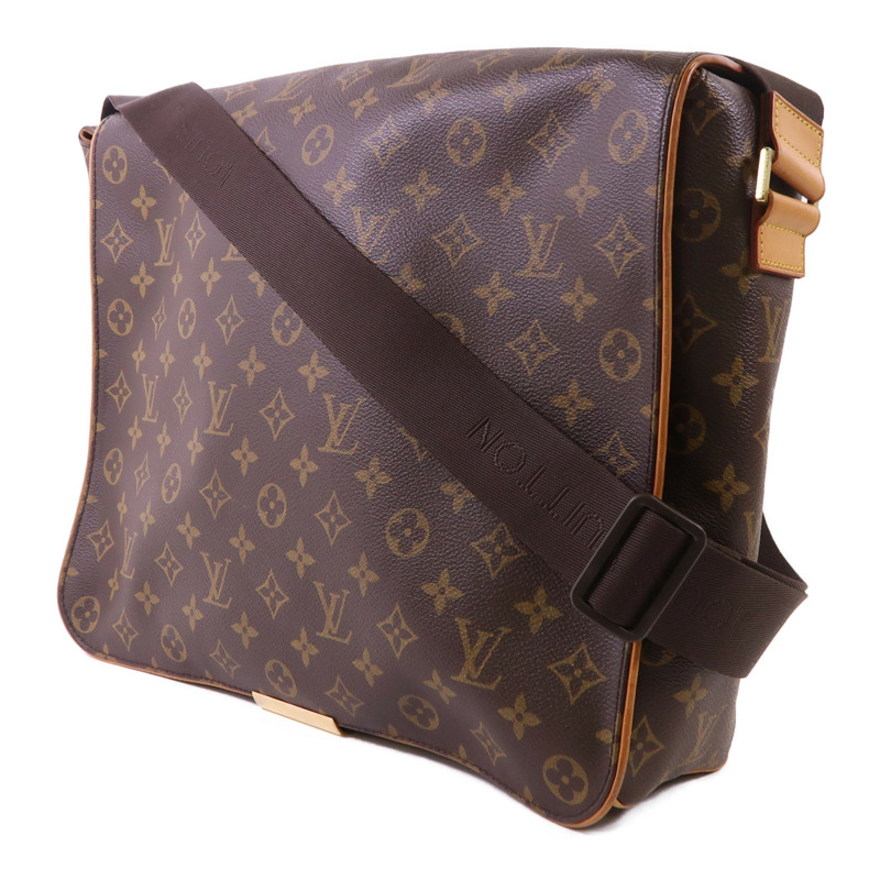 LOUIS VUITTON Monogram Abbesses金扣肩背袋棕色-2