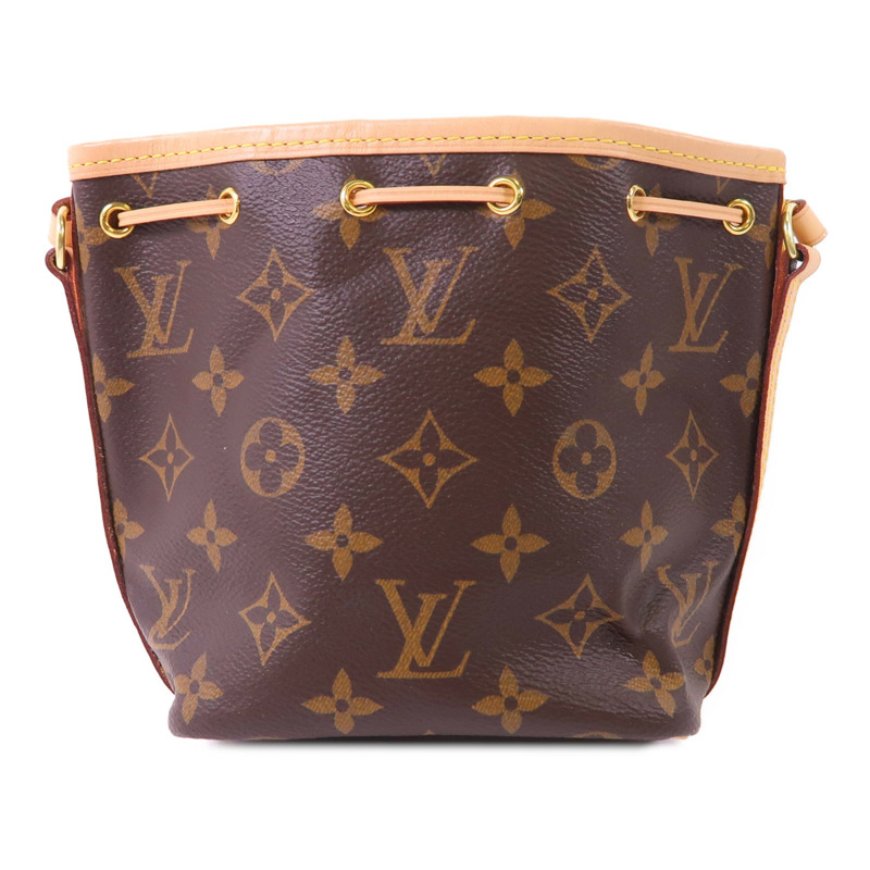 LOUIS VUITTON Monogram Nano Noe金扣肩背袋-1