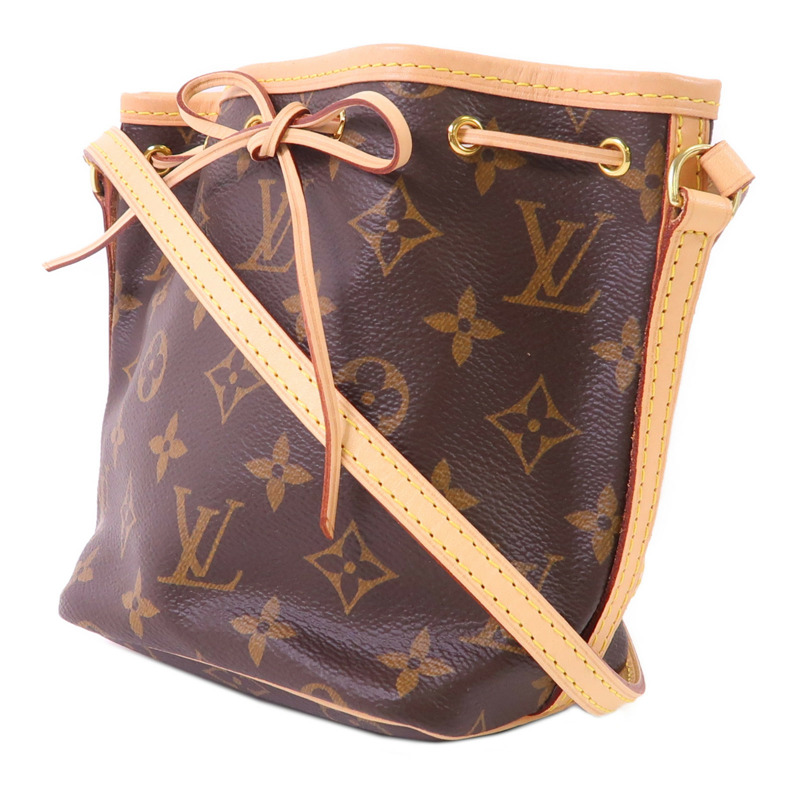 LOUIS VUITTON Monogram Nano Noe金扣肩背袋-2