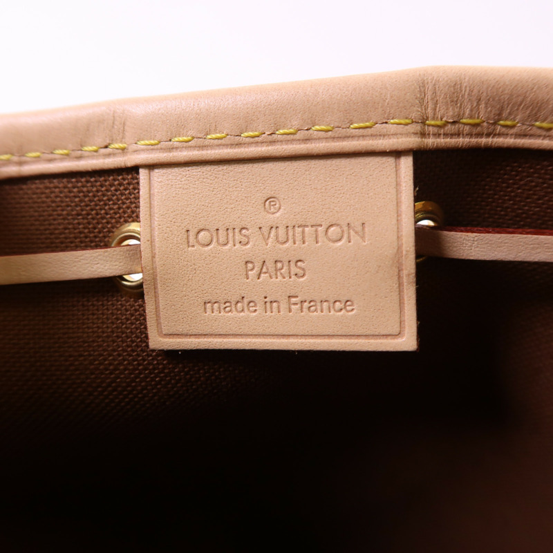 LOUIS VUITTON Monogram Nano Noe金扣肩背袋-5