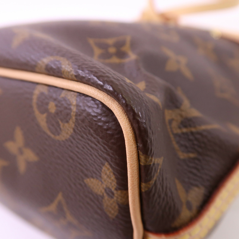 LOUIS VUITTON Monogram Nano Noe金扣肩背袋-12