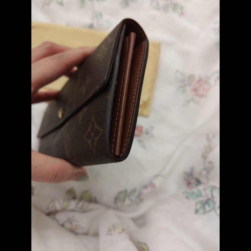 LOUIS VUITTON 老花發財長夾(二手)-3