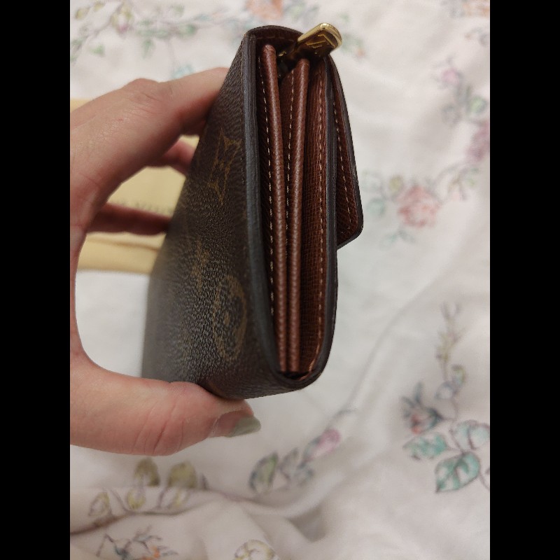 LOUIS VUITTON 老花發財長夾(二手)-7