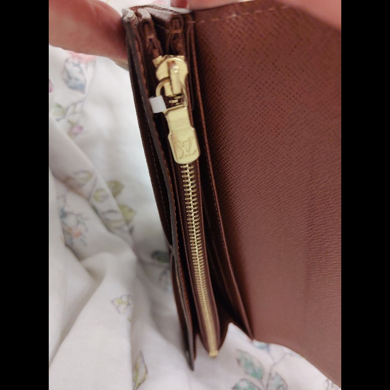 LOUIS VUITTON 老花發財長夾(二手)-11