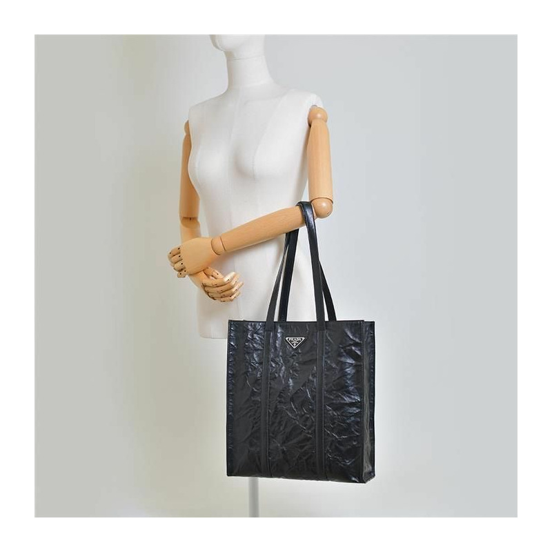 PRADA 1BG459 UVL 復古納帕手提包-6