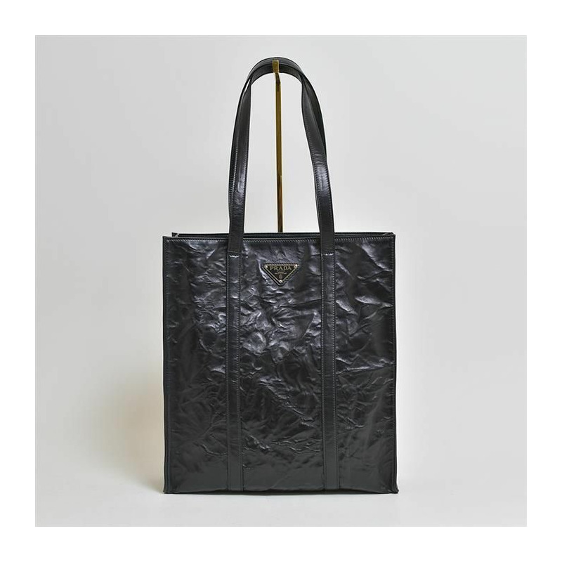 PRADA 1BG459 UVL 復古納帕手提包-7