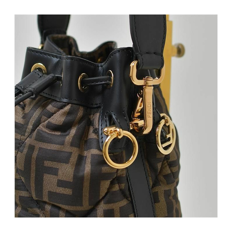 FENDI Montrezzo 迷你水桶包 女士單肩包 8BS010 AKBB-6