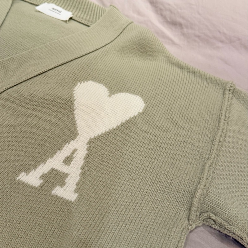 AMI PARIS 羊毛開襟外套-1