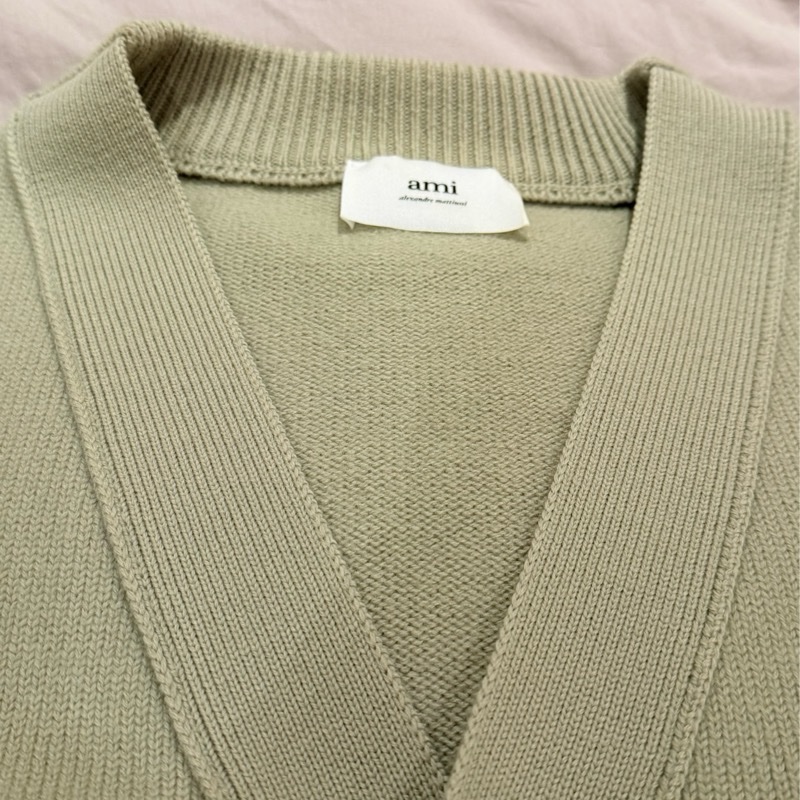 AMI PARIS 羊毛開襟外套-1