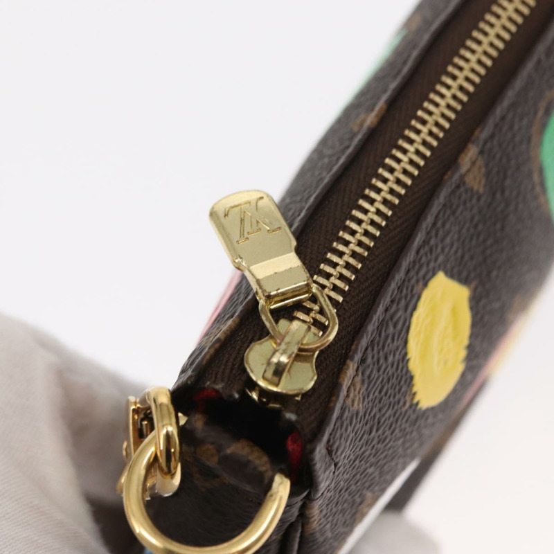 【日本直送】路易威登草間彌生迷你手拿包配件袋 M81866 正品 157818SAM-17