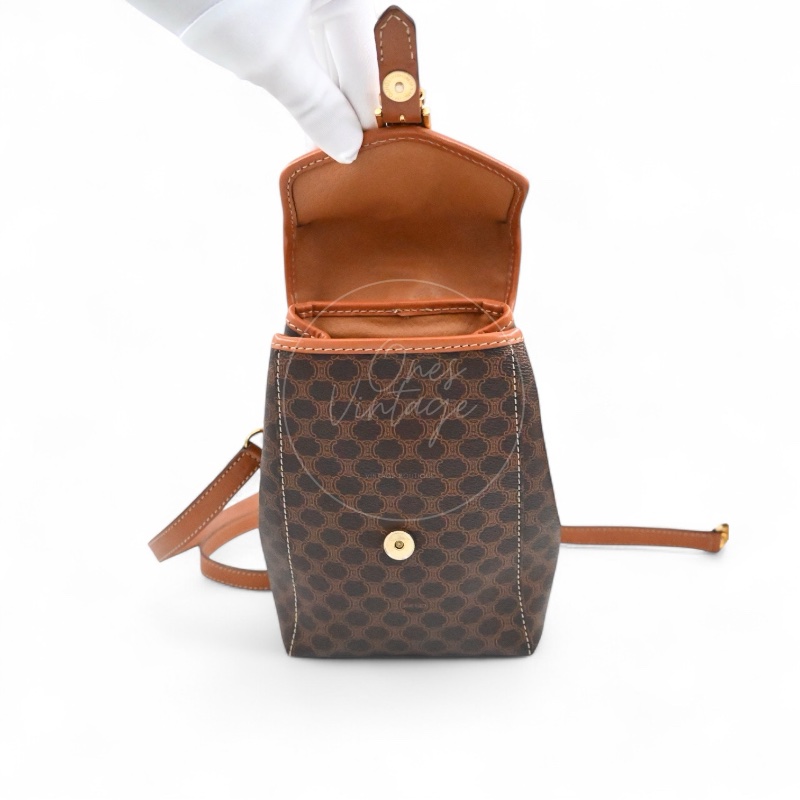 [Pre-owned] Celine Macadam Twins Backpack-15