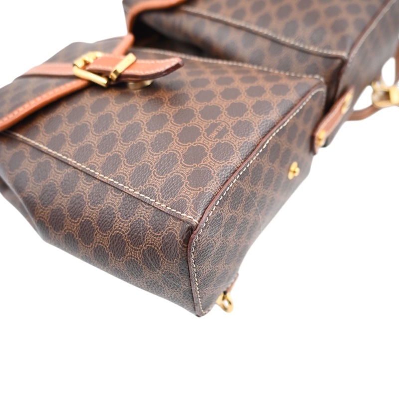 [Pre-owned] Celine Macadam Twins Backpack-24