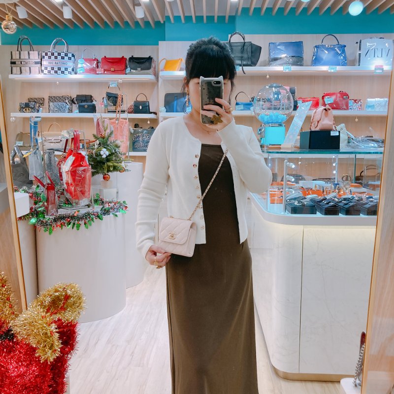 MS0438 Chanel 香奈兒 迷你 小牌子 小時髦牌 鏈條 羊皮 淡粉色 小可愛包 金扣 Trendy CC Clutch With Chain Lambskin Mini Pink x GHW-19