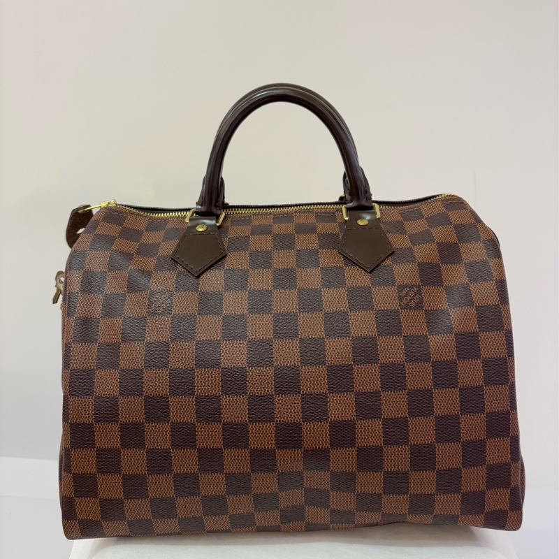 LV（N)咖格SPEEDY手提包30cm-0