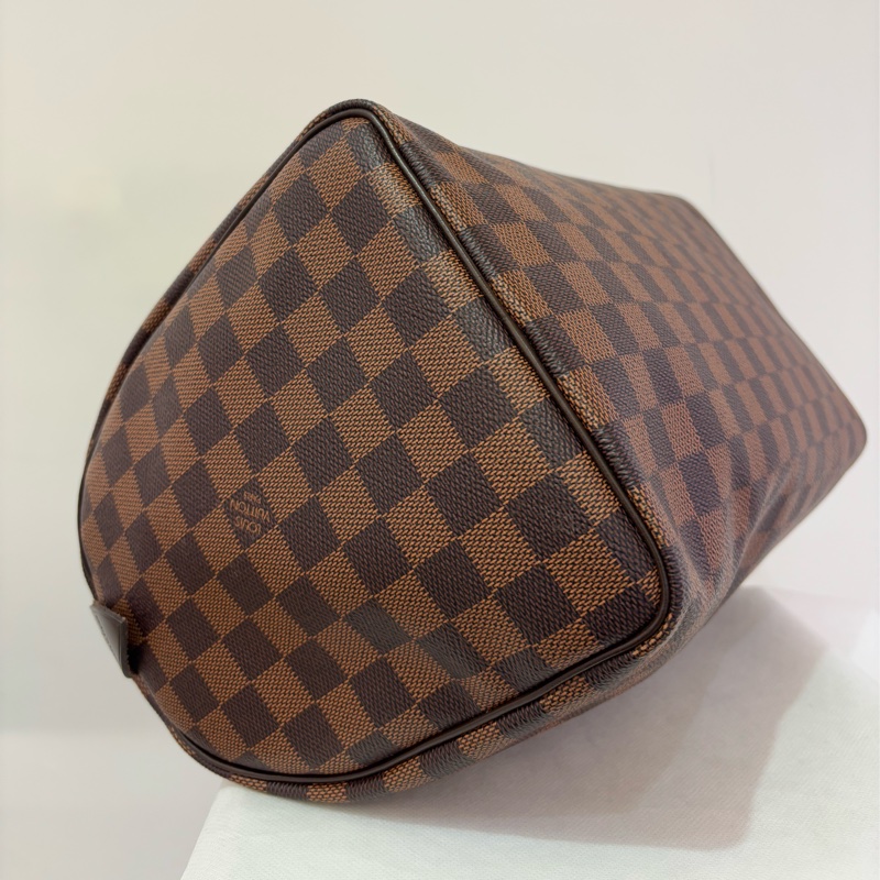 LV（N)咖格SPEEDY手提包30cm-4