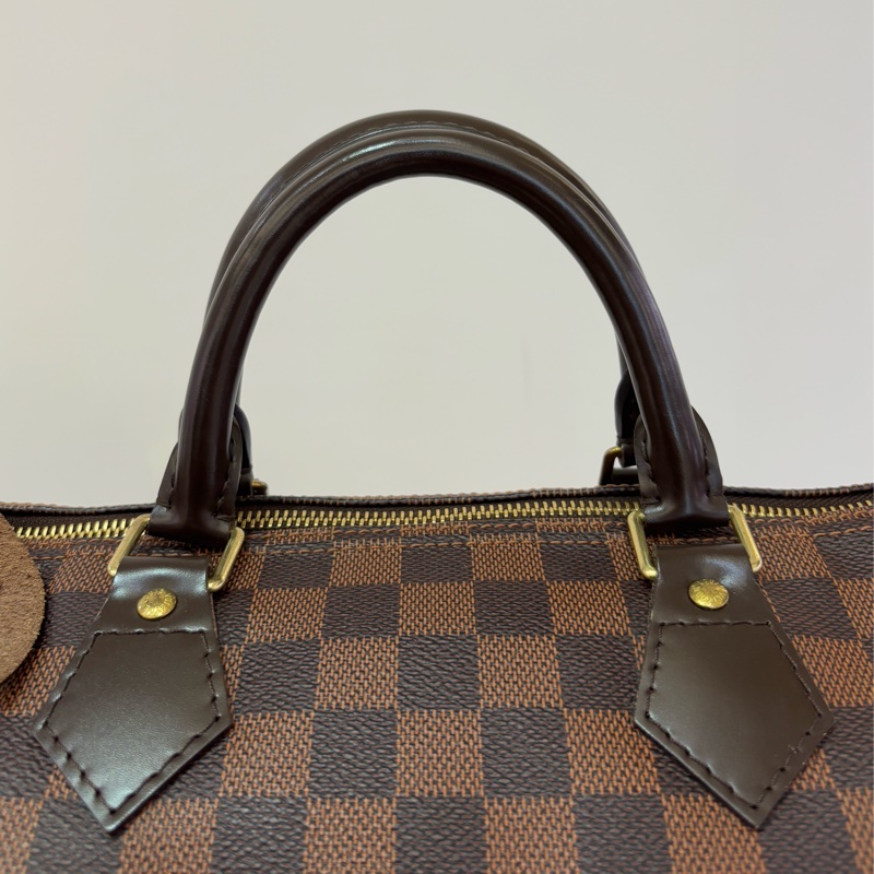 LV（N)咖格SPEEDY手提包30cm-11