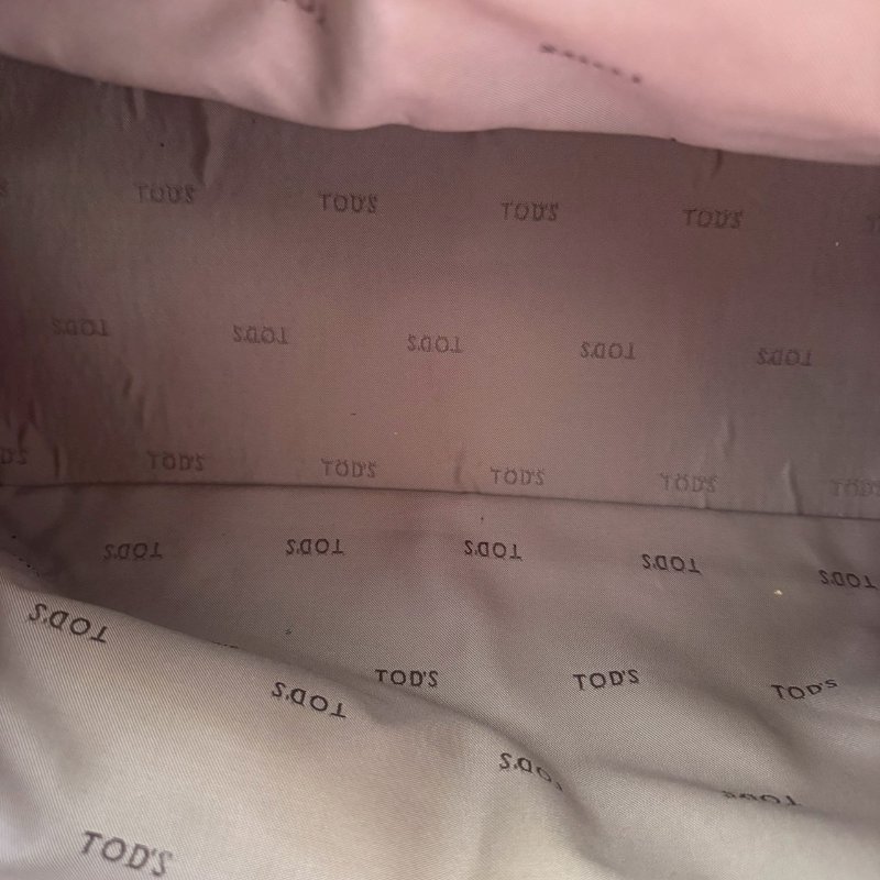 TODS 洋紅色手提肩背兩用包(出清降價賣)-6