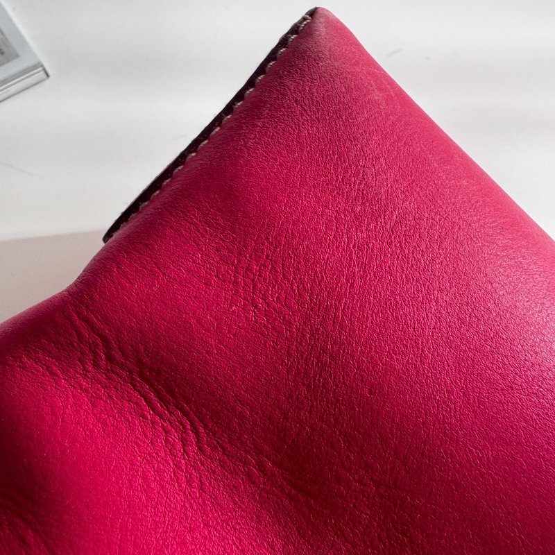 TODS 洋紅色手提肩背兩用包(出清降價賣)-22