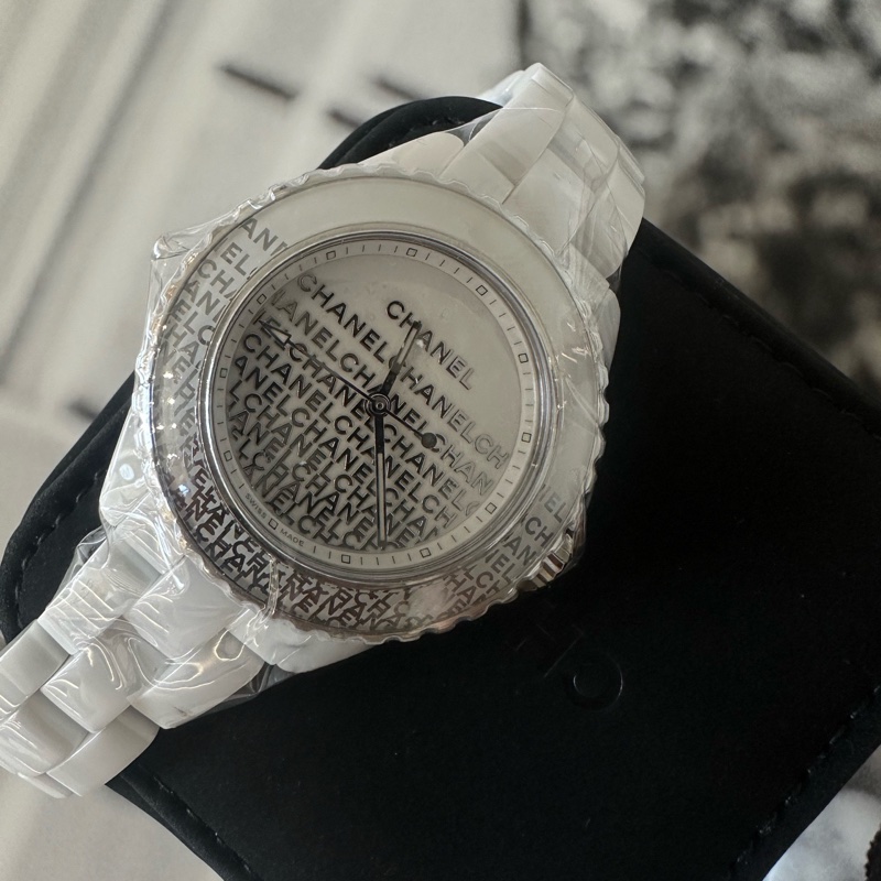 Chanel 25年限定款 J12系列H7419腕表 石英 白色精密陶瓷  表徑約33毫米-0