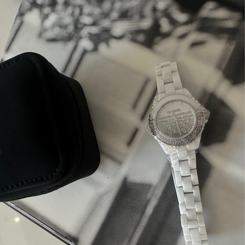 Chanel 25年限定款 J12系列H7419腕表 石英 白色精密陶瓷  表徑約33毫米-3